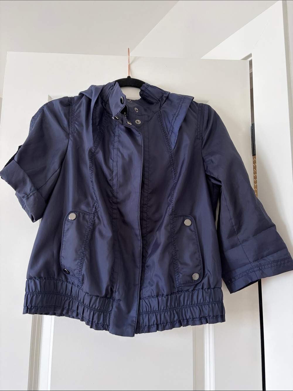 White House Black Market Copped Jacket